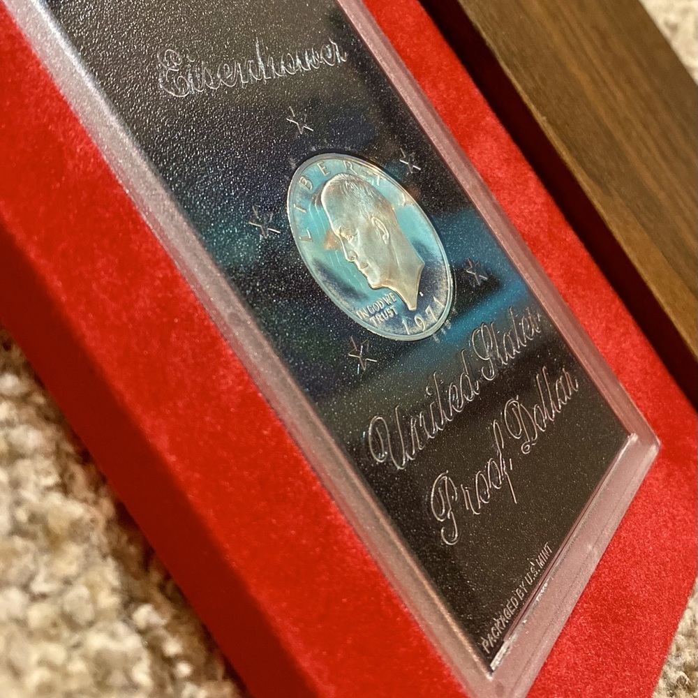 Eisenhower Proof Silver Dollar